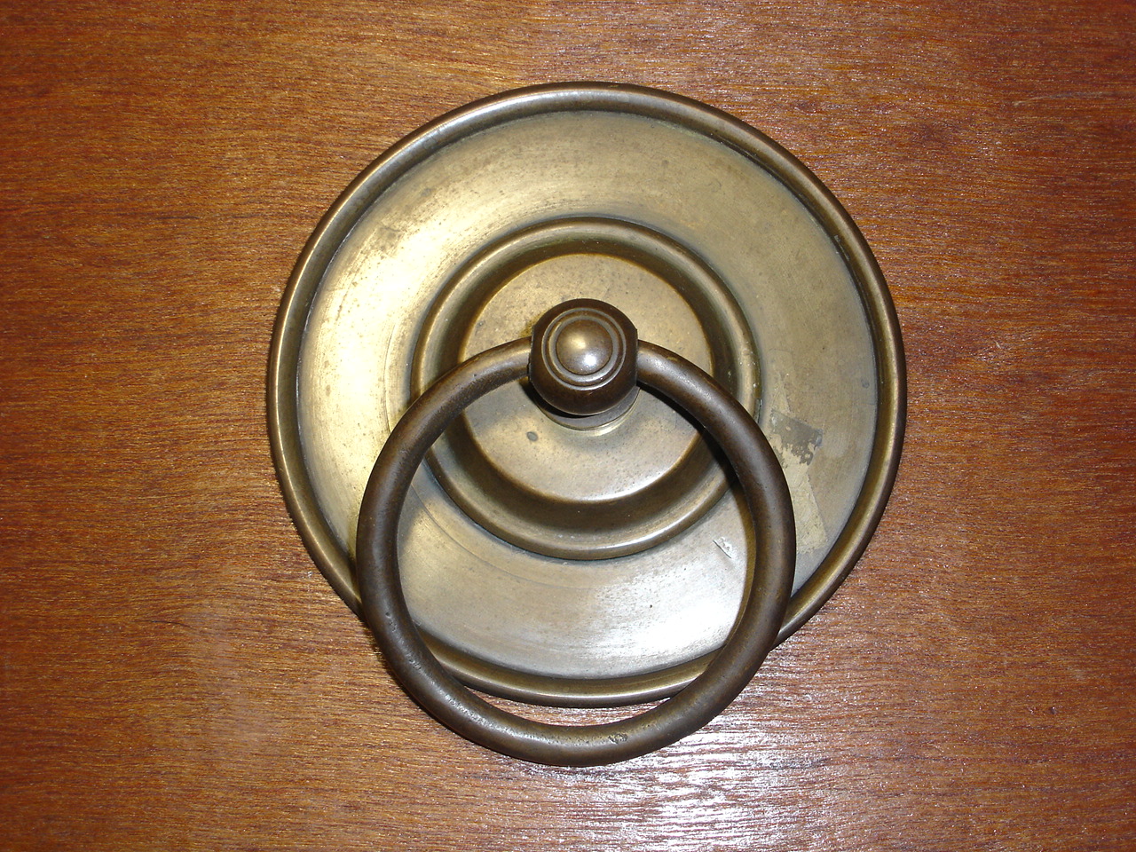 Brass Door Handle Code P.078 wide 130mm